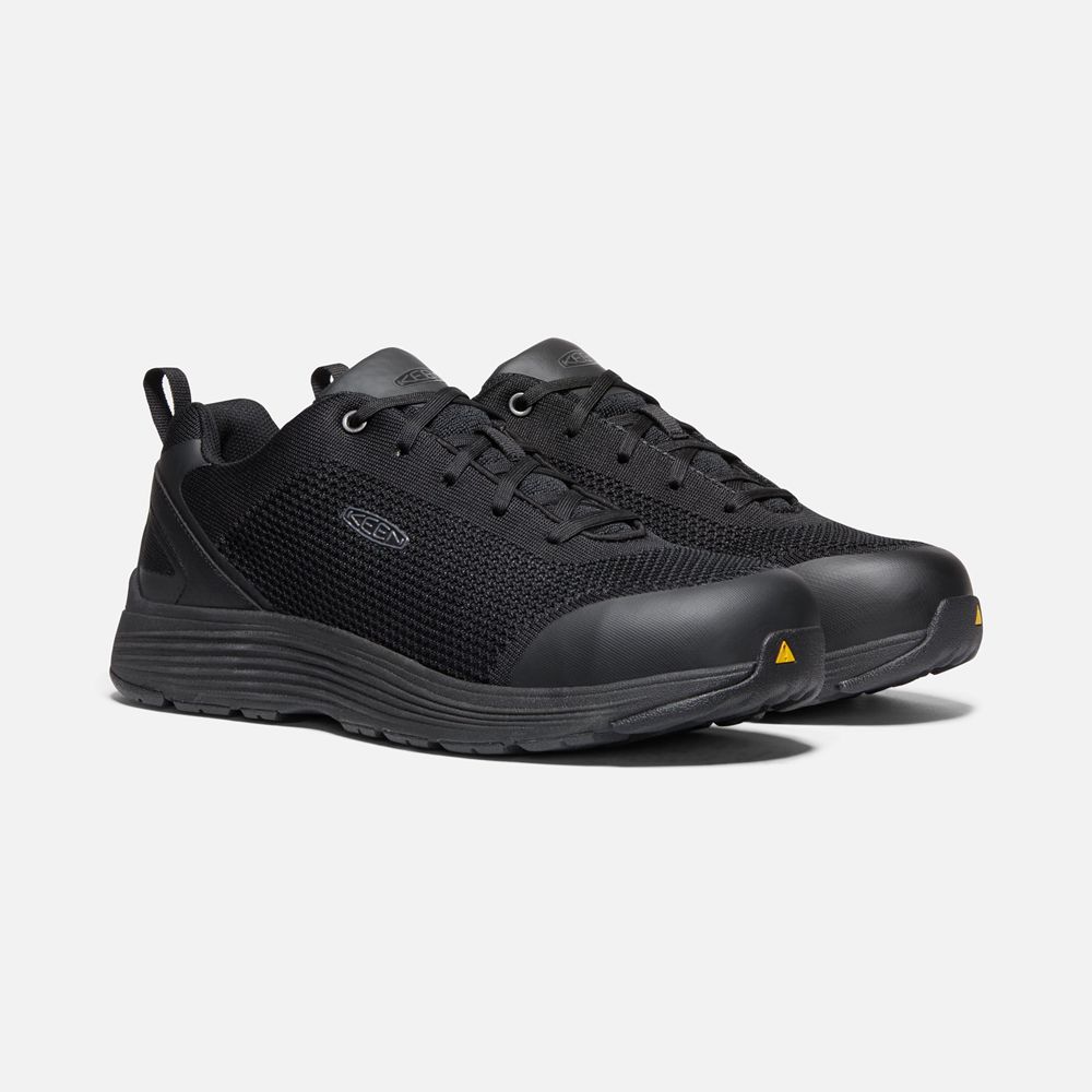 Chaussures de Travail Keen Homme Noir | Sparta (Aluminum Toe) | NAETR-3140